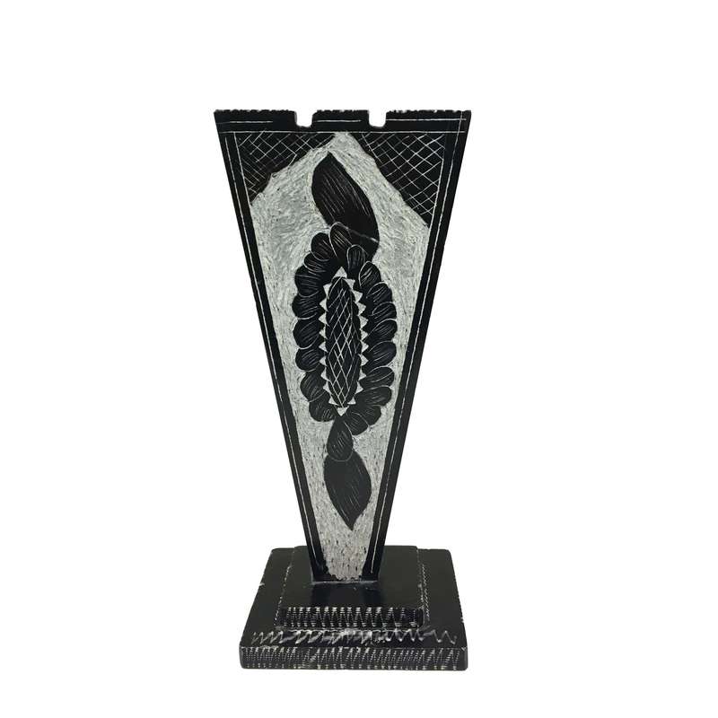 گلدان سنگی مدل چهارضلعی کد G01