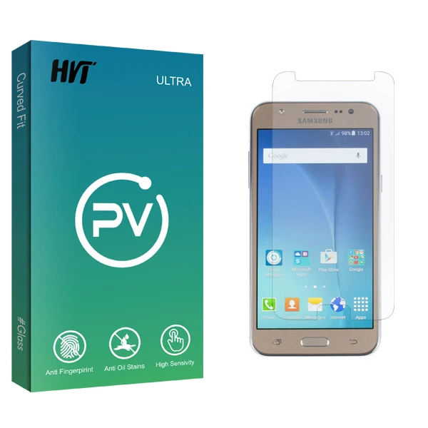 محافظ صفحه نمایش شیشه ای اچ وی تی مدل PV Glass مناسب برای گوشی موبایل سامسونگ Galaxy J7 Prime