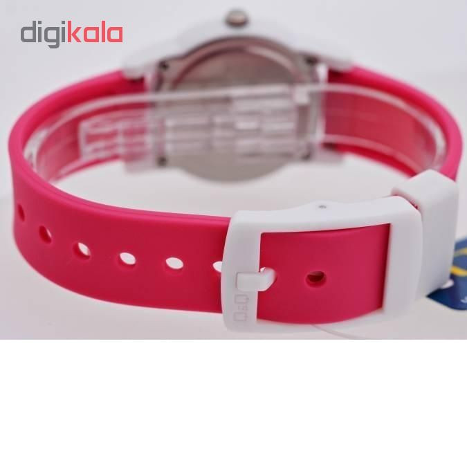 ساعت مچی عقربه ای دخترانه کیو اند کیو مدل VR99J002Y ساعت مچی عقربه ای دخترانه کیو اند کیو مدل VR99J002Y