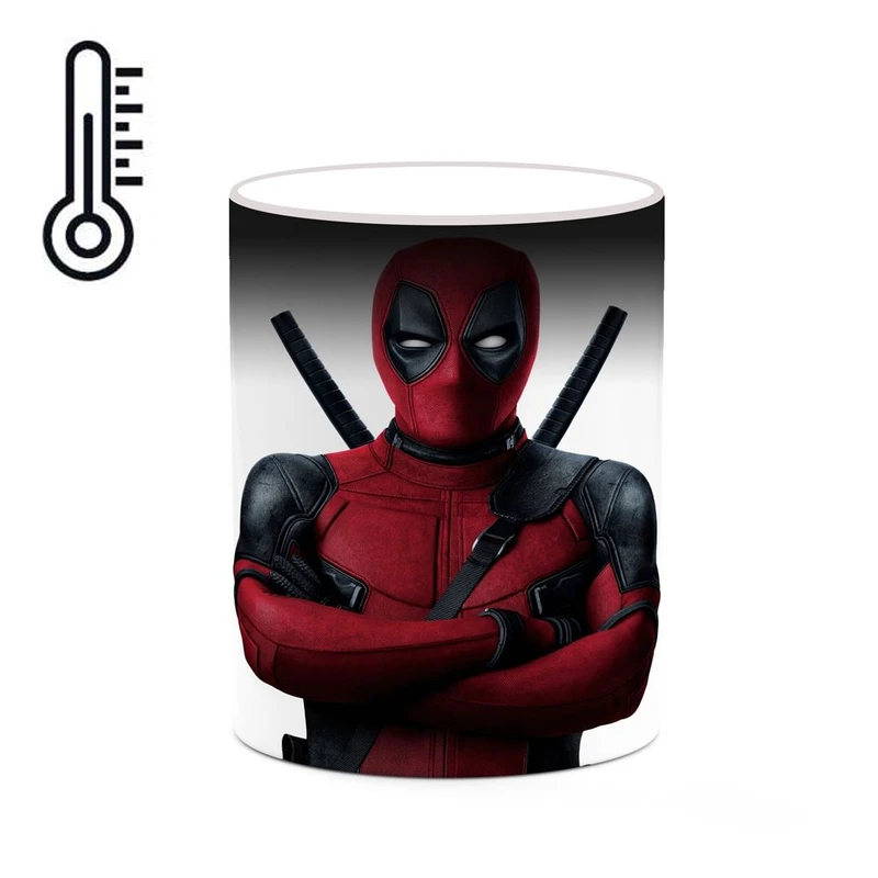 ماگ حرارتی کاکتی مدل ددپول Deadpool کد mgh38397