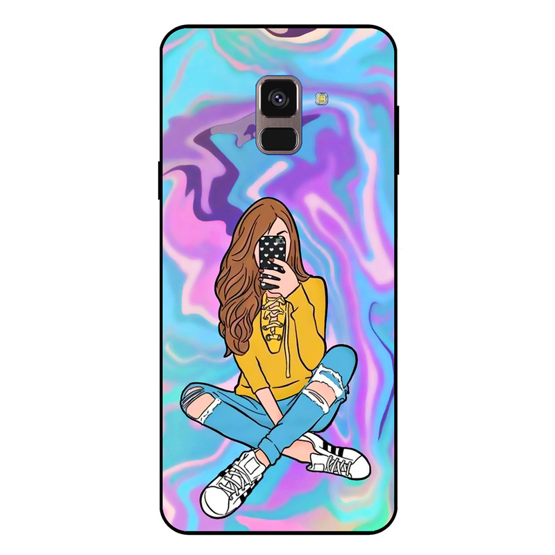 کاور مگافون کد 7592 مناسب برای گوشی موبایل سامسونگ Galaxy A8 Plus