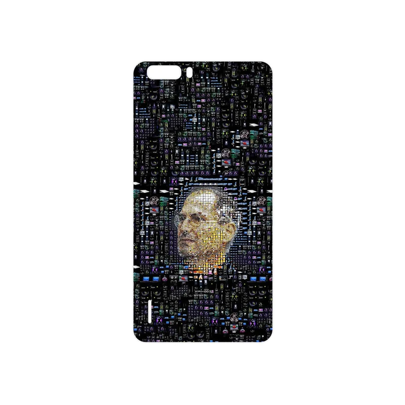 برچسب پوششی ماهوت مدل Collage of Steve Jobs 2 مناسب برای گوشی موبایل آنر 6 Plus