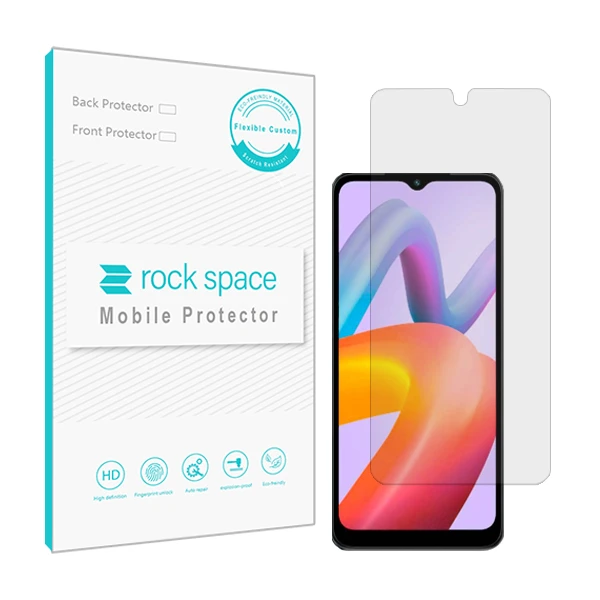محافظ صفحه نمایش شفاف راک اسپیس مدل Hygel مناسب برای گوشی موبایل شیائومی Redmi A2 Plus