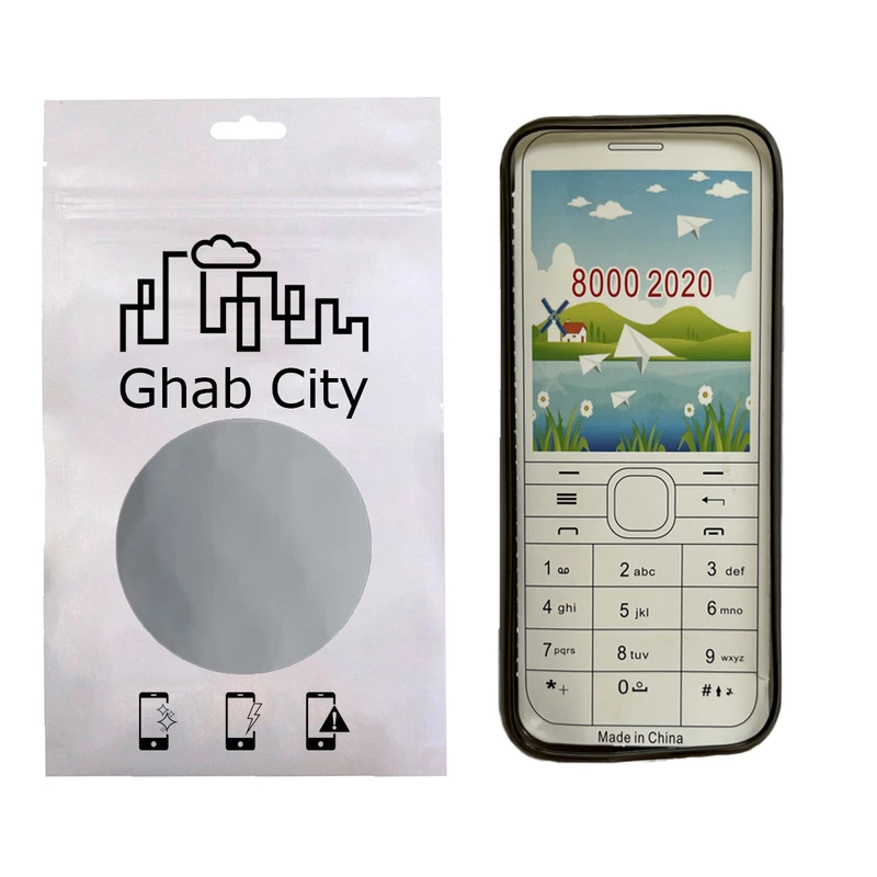 کاور قاب سیتی مدل ژله ای مناسب برای گوشی موبایل نوکیا 8000 2020