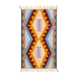 گلیم دستبافت یک متری کد 126