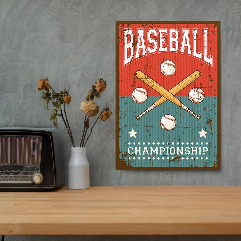 پوستر صبا طرح طرح کلاسیک بیسبال کد 24