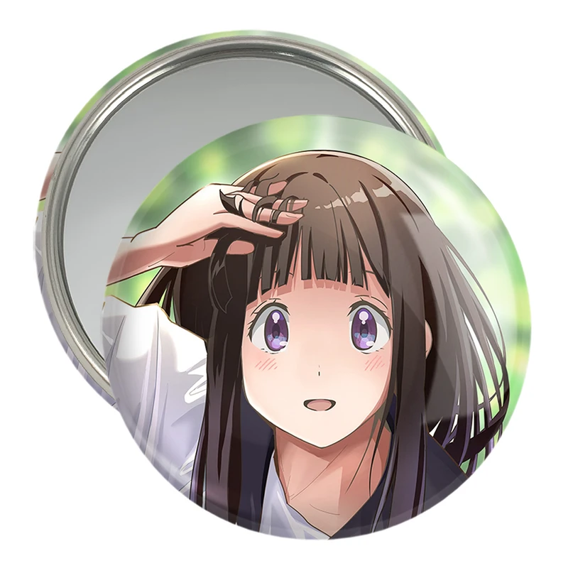 آینه جیبی خندالو مدل چیتاندا انیمه هیوکا Hyouka  کد 17069