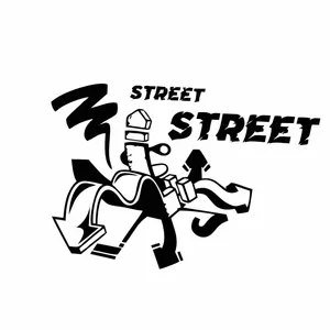 برچسب بدنه خودرو ونگارد طرح Street کد M16