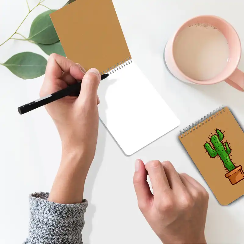 دفترچه یادداشت 100 برگ مستر راد طرح کاکتوس کد cactus 1705