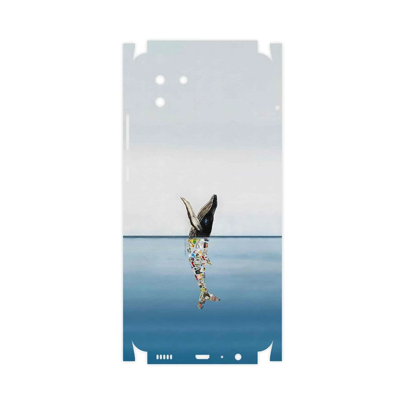 برچسب پوششی ماهوت مدل Collage of Sea Trash-FullSkin مناسب برای گوشی موبایل سامسونگ Galaxy A03