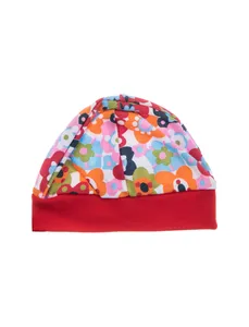 کلاه نخی طرح دار نوزادی - بی بی ناز