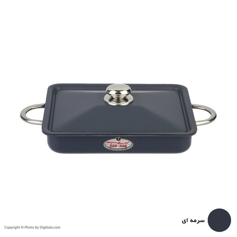 تابه پخت ماهی و مرغ زرساب مدل گرانیتا کد GT129D سایز 32