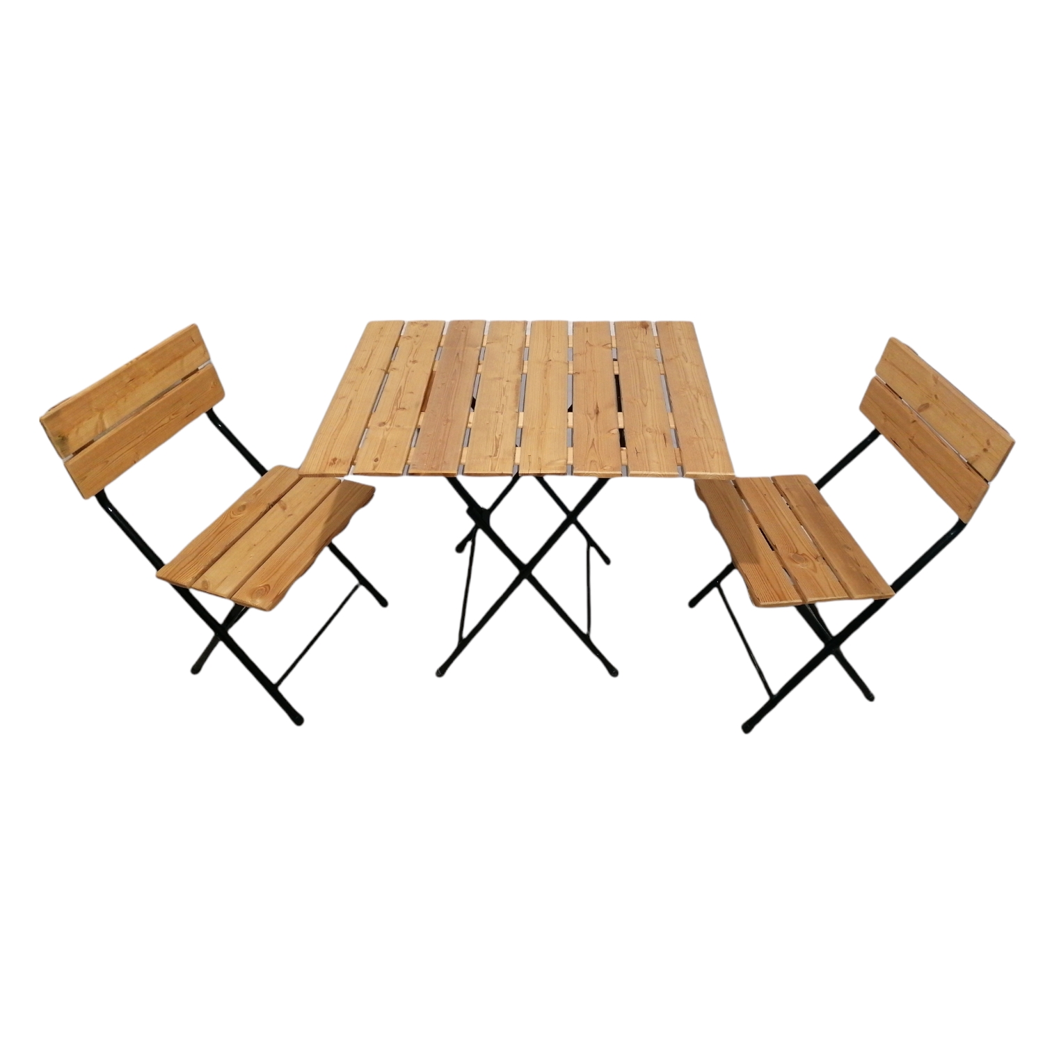 میز و صندلی سفری مدل تاشو مجموعه 3 عددی