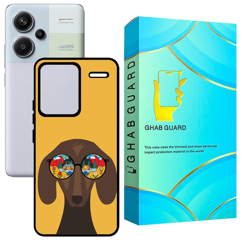 کاور قاب گارد طرح سگ مدل GCHPN13PL مناسب برای گوشی موبایل شیائومی Redmi Note 13 Pro Plus