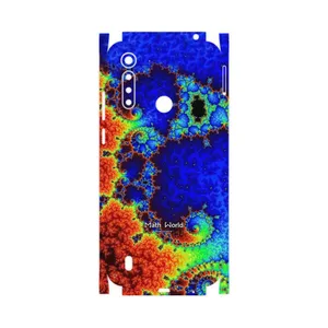 MAHOOT Mathematical Geometric Shape 5-FullSkin Cover Sticker for Motorola Moto G8 Power Lite