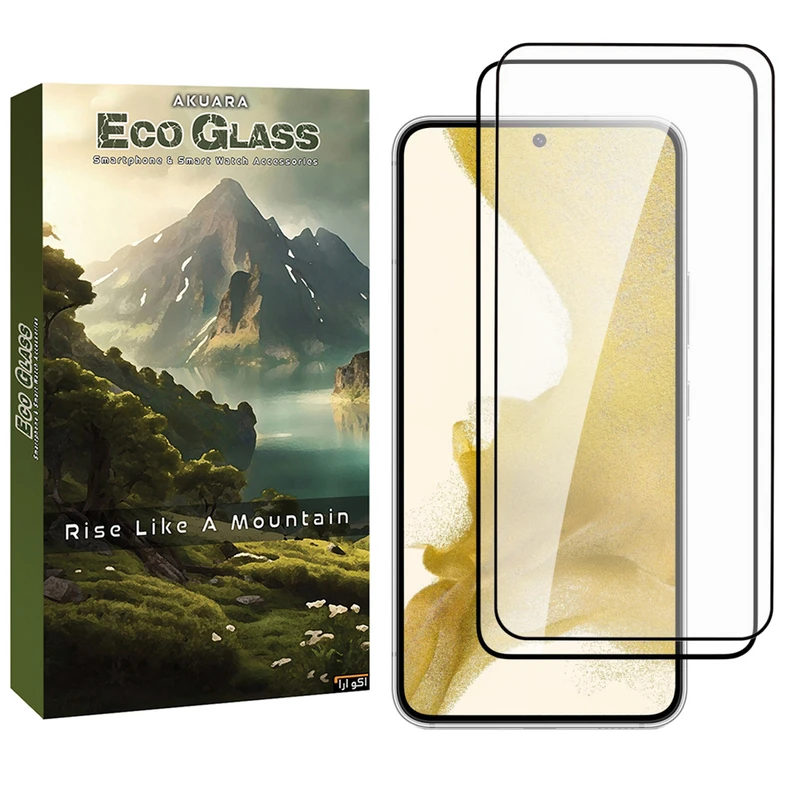 محافظ صفحه نمایش آکوآرا مدل ECO efl2 مناسب برای گوشی موبایل سامسونگ Galaxy M51 / M53 / Note 10 Lite مجموعه دو عددی