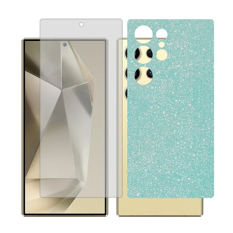 محافظ صفحه نمایش شفاف گلس مدل Together مناسب برای گوشی موبایل سامسونگ Galaxy S23 Ultra به همراه برچسب پوششی 