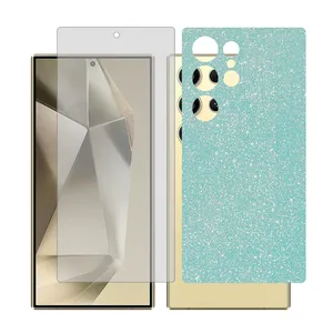 Glass Together model transparent screen protector for Samsung Galaxy S22 Ultra mobile phone with back cover sticker