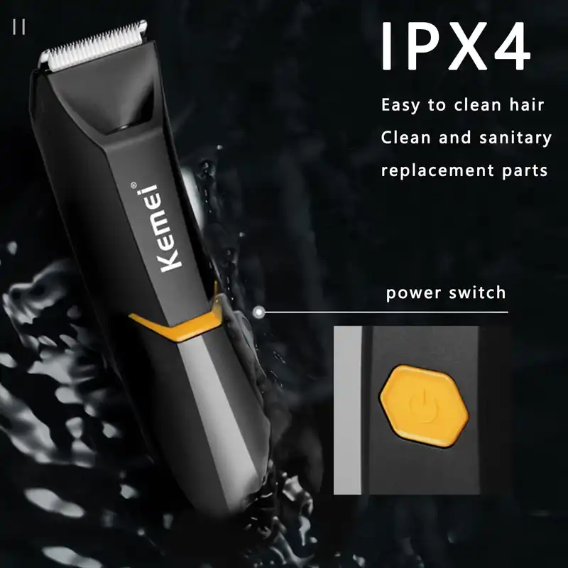 ست ماشین اصلاح موی صورت و بدن کیمی مدل km-3208