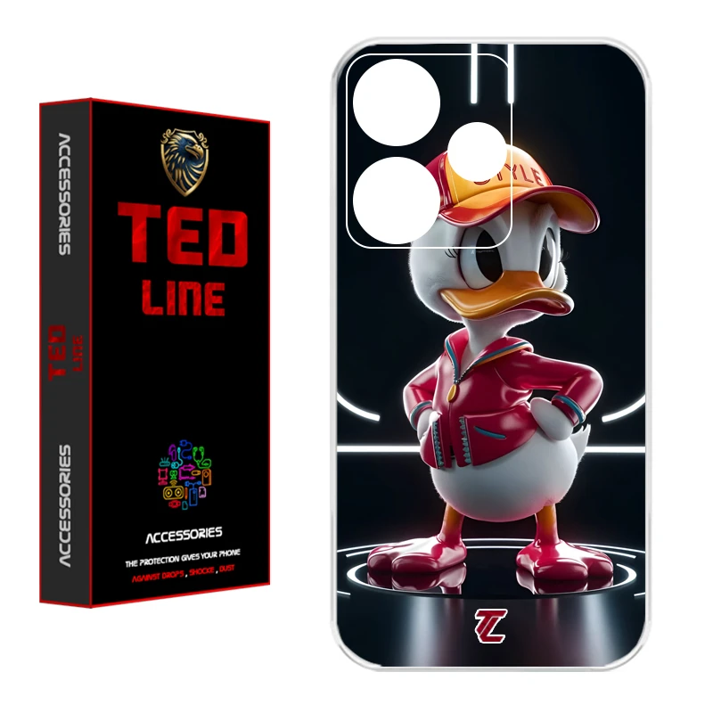 کاور تدلاین طرح دانلد داک کد 1137 مناسب برای گوشی موبایل شیائومی Redmi 13 4G