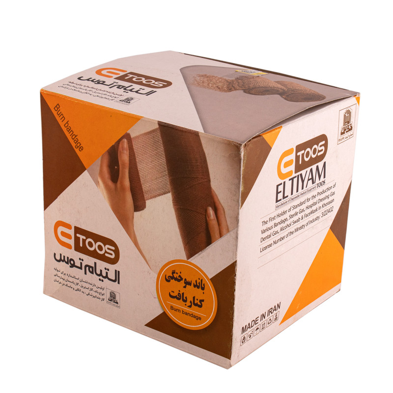 باند طبی سوختگی التیام توس مدل MULTI-10-15-180-30 مجموعه 30 عددی