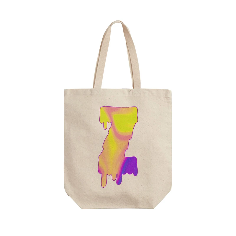 ساک خرید ترمه طراحان ایده مدل حرف Z هولوگرامی کد cfp3002 - L