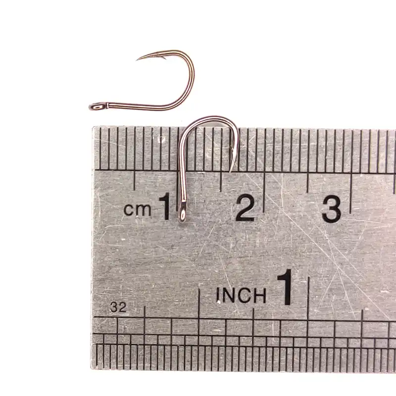 قلاب ماهیگیری فولادی کد 6 بسته 100 عددی