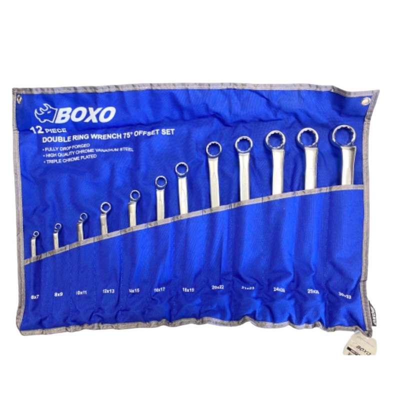 آچار دو سر رینگی بوکسو مدل WR1730-12B مجموعه 12 عددی