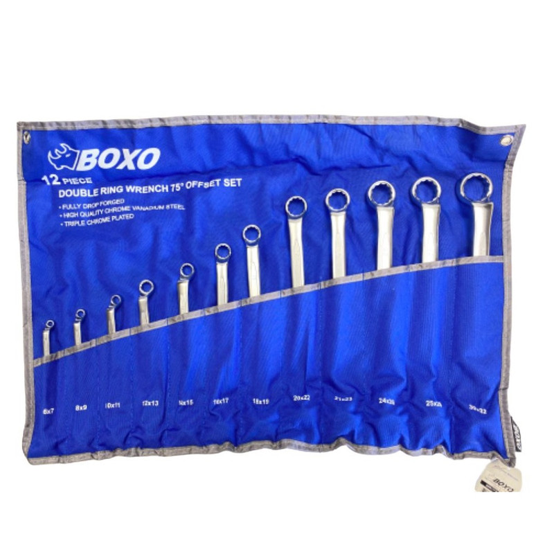 آچار دو سر رینگی بوکسو مدل WR1730-12B مجموعه 12 عددی