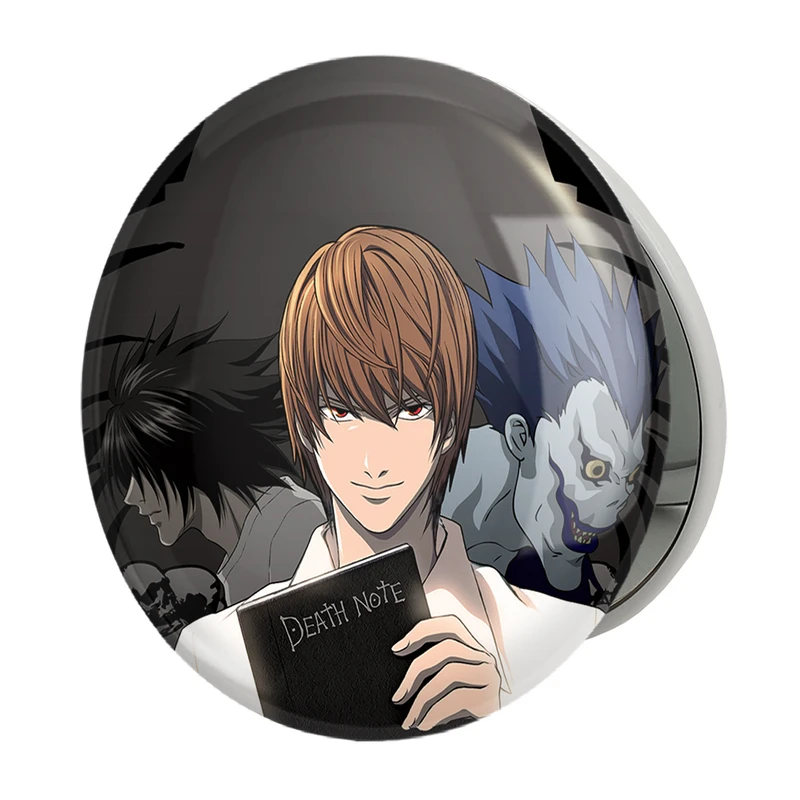 آینه جیبی خندالو طرح لایت یاگامی انیمه دفترچه مرگ Death Note مدل تاشو کد 11320 