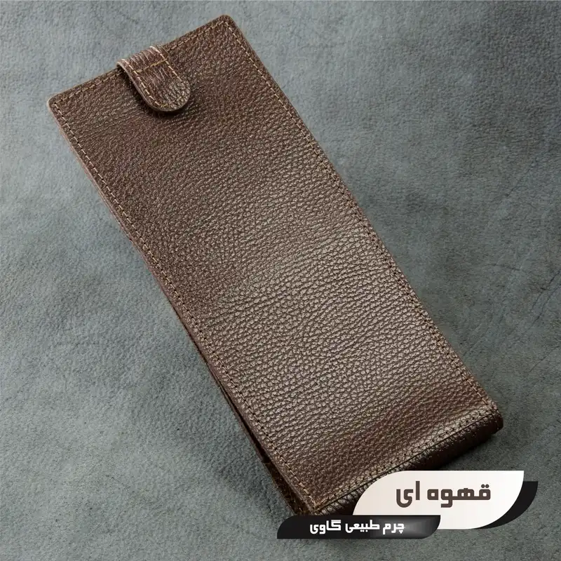 کیف دسته چک چرم عطارد مدل K11