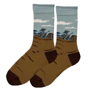 جوراب زنانه ال سون مدل مرد صحرا کد PH1079