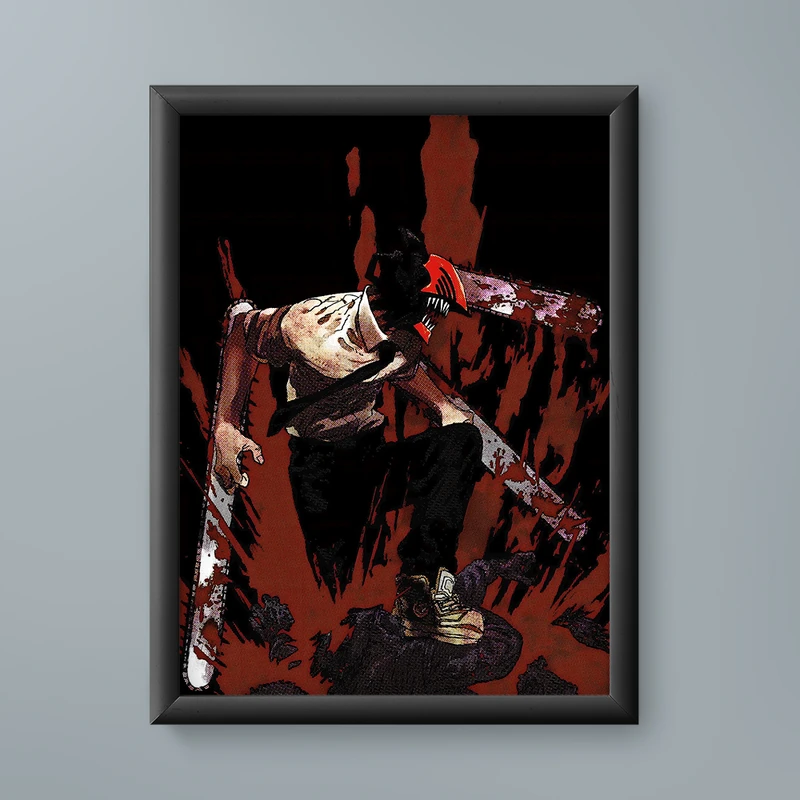 تابلو مدل انیمه دنجی چینساو من Denji Chainsaw Man anime 10