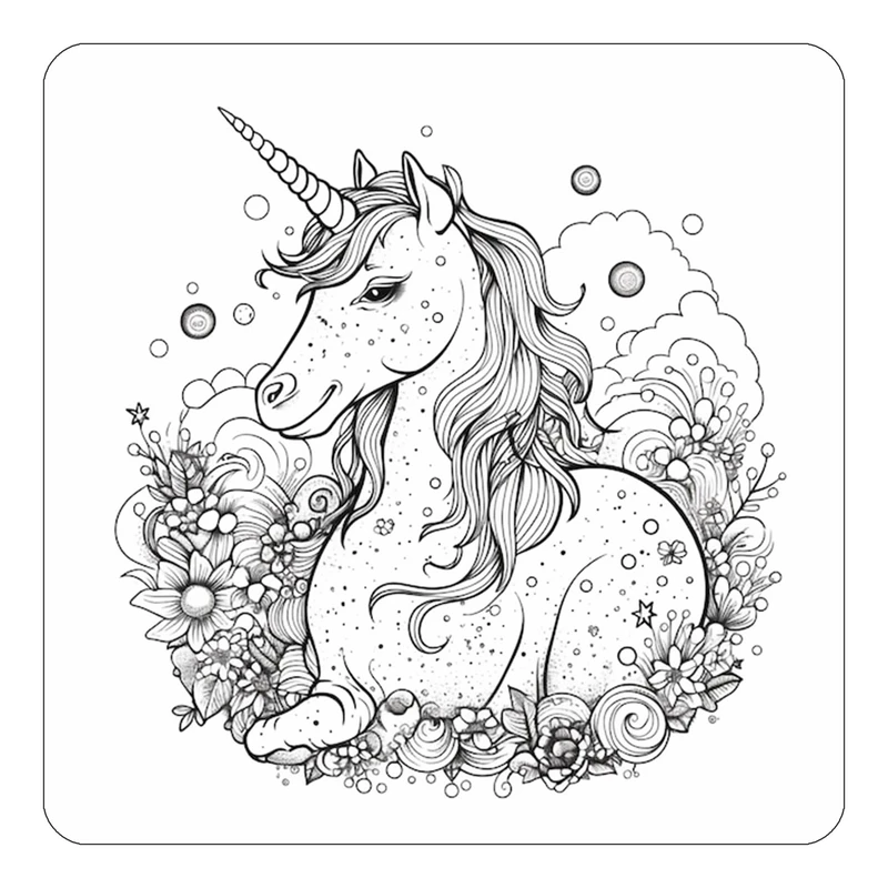 مگنت کاکتی طرح اسب تک شاخ و یونیکورن مدل mp31551