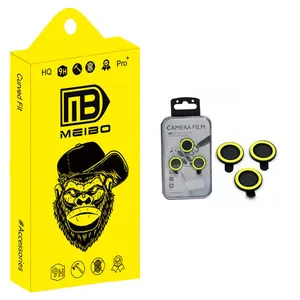 محافظ لنز دوربین رینگی شب رنگ میبو مدل Black Light مناسب برای گوشی موبایل سامسونگ Galaxy A35 / A55 / A06 / S24 FE / IP 14 / IP 15