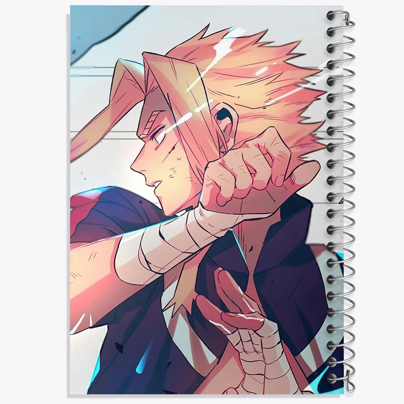 دفتر مشق 100 برگ خندالو طرح آلمایت انیمه آکادمی قهرمان من کد 16142