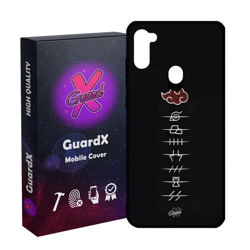 کاور گارد ایکس طرح Naruto Anime مدل Glass10586 مناسب برای گوشی موبایل سامسونگ Galaxy A11/M11