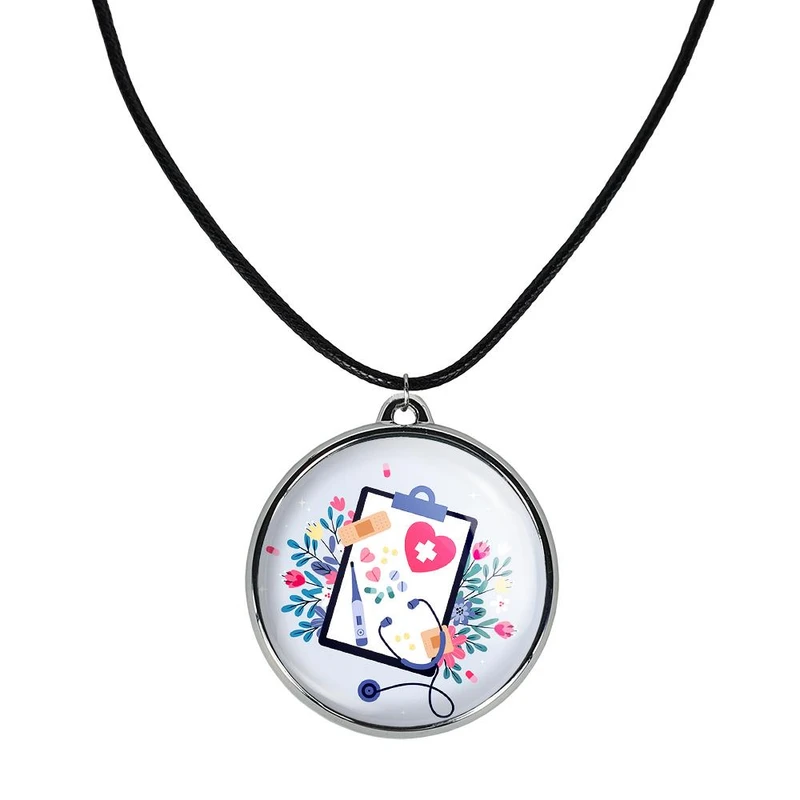 گردنبند خندالو مدل پزشک و پرستار کد 3103031031