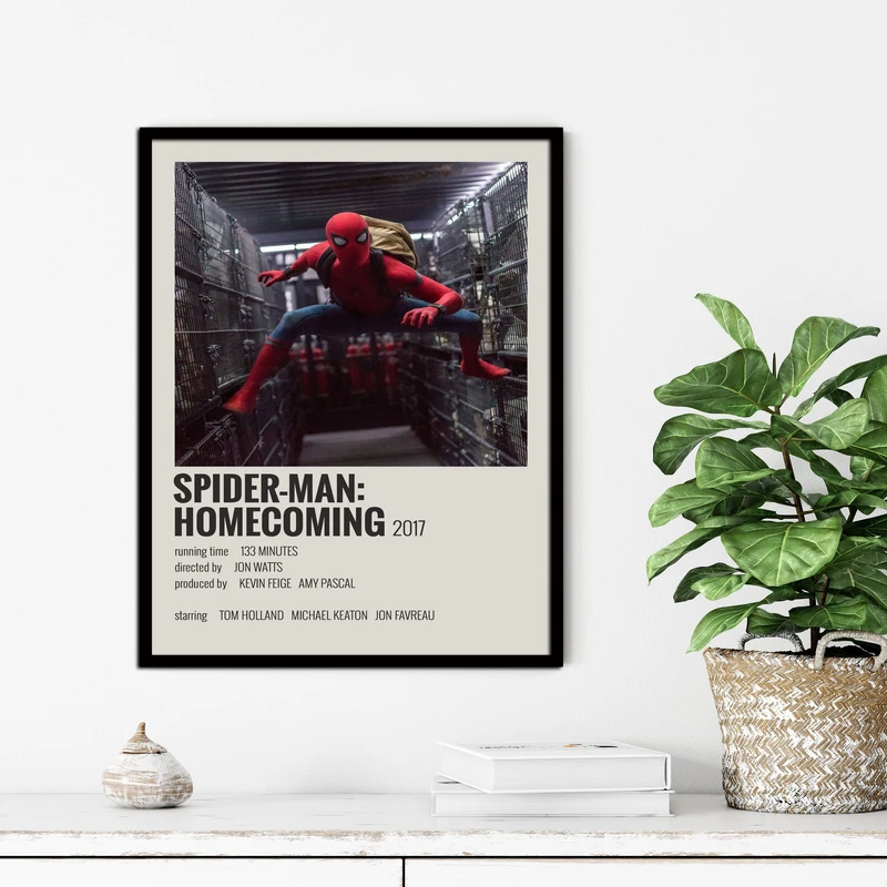 تابلو آتریسا طرح پوستر فیلم Spider-Man: Homecoming مدل ATM767