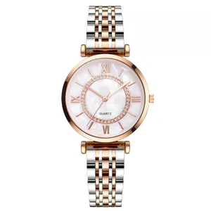 ساعت مچی عقربه ای زنانه مدل بند فلزی کد 2