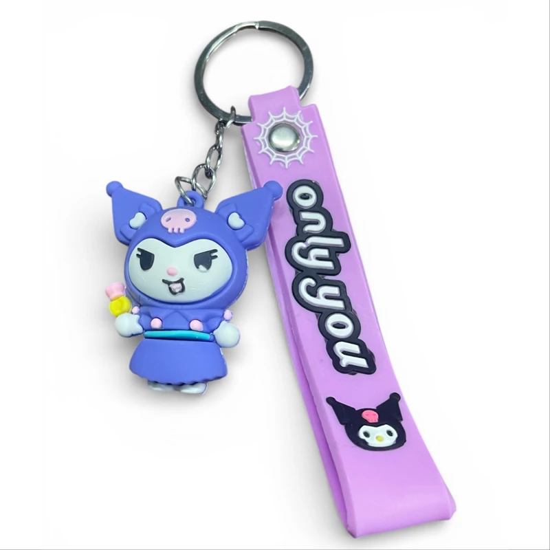 آویز عروسکی مدل  کرومی  سیلیکونی