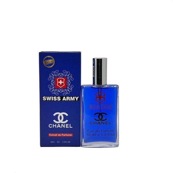 عطر جیبی مردانه سوئیس آرمی مدل بلو شنل حجم 55 میلی لیتر