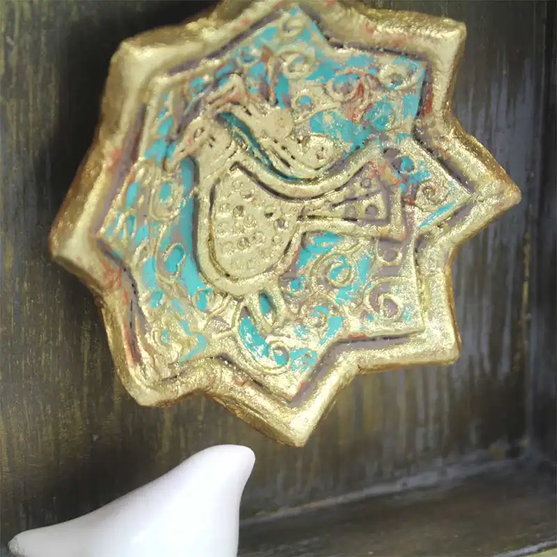 جاکلیدی مدل پرنده و کاشی کد 15