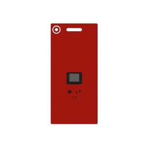 MAHOOT Minimal GameBoy Icon Cover Sticker for Sony Xperia XZ1