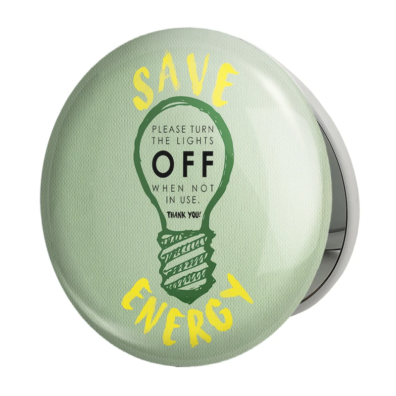 آینه جیبی خندالو طرح حمایت از محیط زیست مدل تاشو کد 25888 