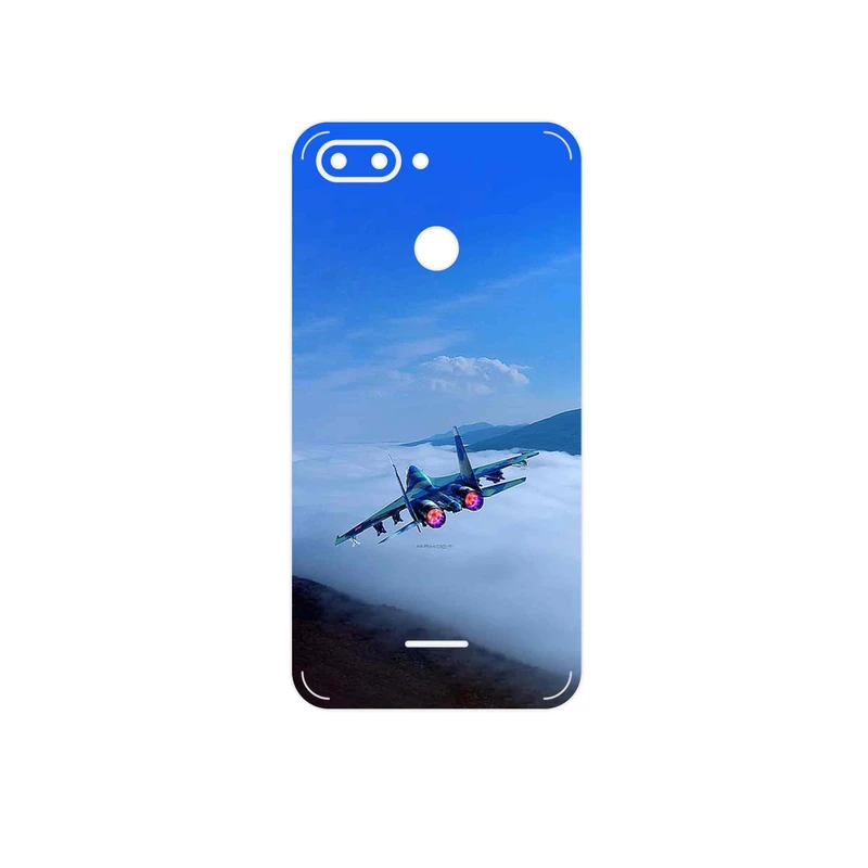 برچسب پوششی ماهوت مدل Fighter plane Su27 مناسب برای گوشی موبایل شیائومی Redmi 6