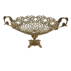 میوه خوری برنجی  مدل دسته دار کد S-4231