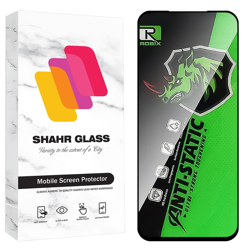 محافظ صفحه نمایش شهر گلس مدل ROBIXS مناسب برای گوشی موبایل سامسونگ Galaxy A21s / Galaxy A21