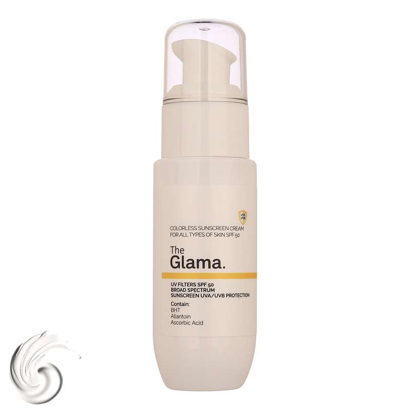 کرم گلاما بی‌رنگ SPF50