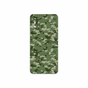 MAHOOT Army-Green-Pixel Cover Sticker for Samsung Galaxy M31S